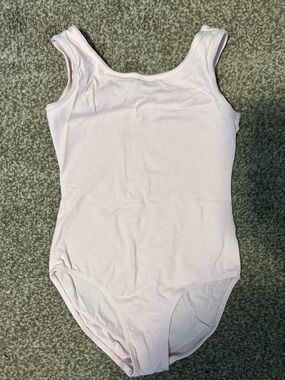Danskin Light Pink Girls Tank Bodysuit 6